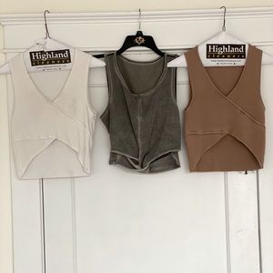 Crop Tops Set of Three
